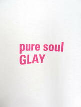 【ほぼデッド】90s GLAY グレイ ★ 当時物 ピュアソウル Tシャツ ★ pure soul オニータ ONEITA ヴィンテージ_画像5