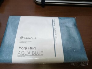 新品SUKALA・lava 超軽量ヨガラグ　人気完売色　アクアブルー