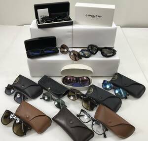(2490)[1 иен старт ] солнцезащитные очки продажа комплектом RayBan Ray-Ban Givenchy Vivienne Tom Ford модные очки без линз утиль 