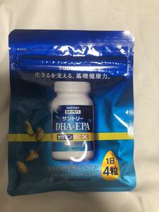 送料無料　サントリー DHA&EPA セサミンEx オリザプラス １２０粒 ３０日分　賞味期限2024.4月