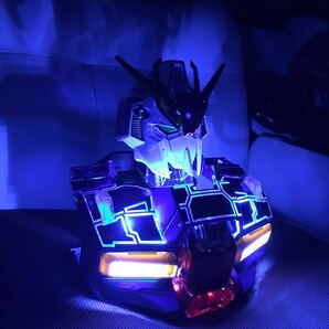 ラスト１点物！即決価格！ 信工房 機動戦士 Z ガンダム LED発光加工！！フィギュア アンドン お車のインテリアに！お部屋のインテリアに！の画像3