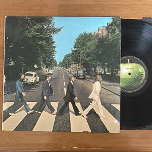 HER MAJESTY記載なし　マト2/1　UK盤アップル　ABBEY ROAD　ビートルズ　THE BEATLES