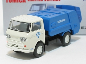 マツダ E2000 清掃車（白/青）LV-186a【トミーテック社1/64ミニカー】【トミカの時】