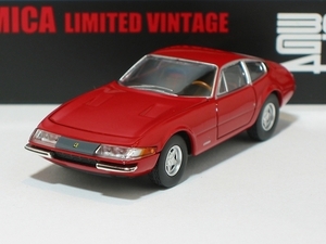 トミーテック トミカリミテッドヴィンテージ 1/64 TLV フェラーリ 365 GTB4 赤 完成品 302148