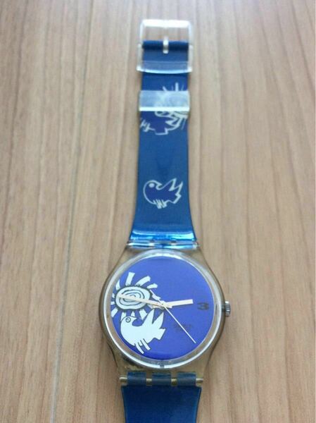 SWATCH スウォッチアーティストモデル;CORNEILLE,1996年購入証明