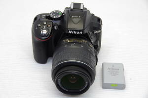 ★ジャンク★ニコン Nikon D5300 + AF-S DX 18-55mm 3.5-5.6G VR ※充電器なし