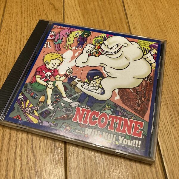 送料無料　NICOTINE ....Will Kill You!! ニコチン　CD