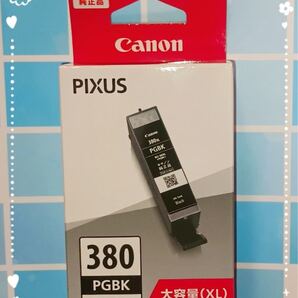 【新品】1個 Canon 純正インクカートリッジ BCI-380XL PGBK 大容量 ブラック