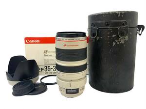 Canon/キヤノン EF 35-350mm F3.5-5.6 L ULTRASONIC 望遠 ズームレンズ EFマウント 元箱/フード他付属 一眼レフカメラ用 現状品 (29771nk1)