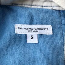 ENGINEERED GARMENTS コーデュロイ ショーツ S ライトブルー USA製 エンジニアードガーメンツ コーズ 短パン ショートパンツ アメリカ製_画像4