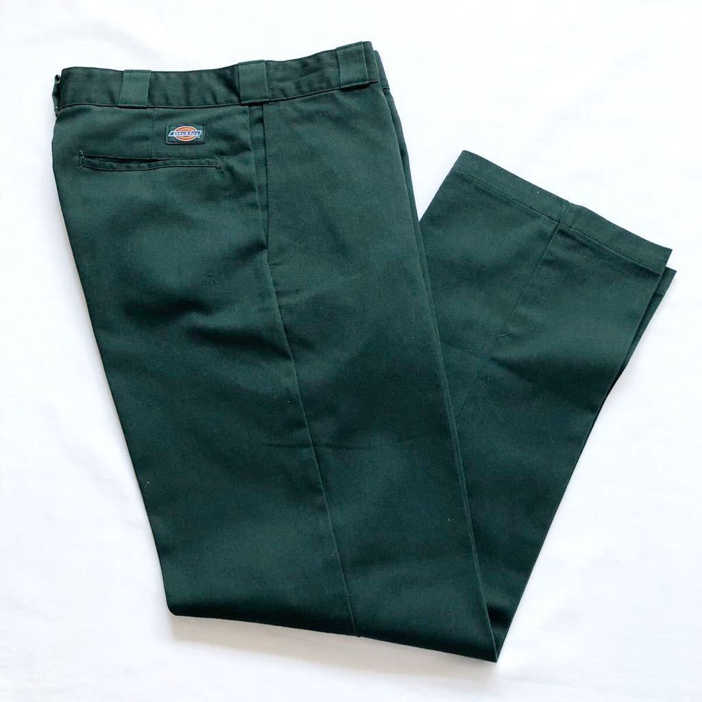 オリジナル USA製 ビンテージ ディッキーズ 874 希少 ロイヤルグリーン