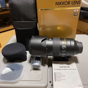 【美品】Nikon(ニコン)AF-S NIKKOR 70-200mm f/2.8E FL ED VR おまけ多数