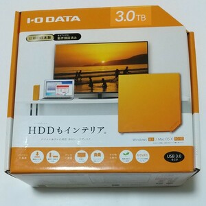 HDEL-UT3OR ［HDEL-UTシリーズ USB 3.0/2.0対応外付ハードディスク 3TB Sunset Orange］