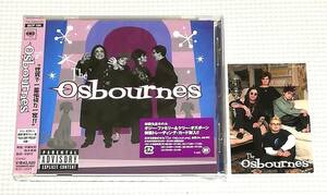 CD OSBOURNES oz bo-nz Family album /SICP-194/ the first times T card attaching 