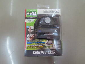 △♪未使用 GENTOS ジェントス LEDヘッドライト HX-133D