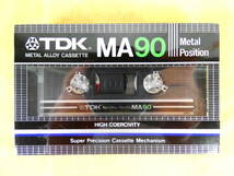 未開封品！ TDK メタル カセットテープ METAL POSITION TYPE Ⅳ 「 MA90 」音響機器 記録媒体 @送料180円 (7436-8)_画像1