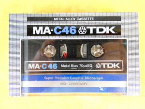 未開封品！ TDK メタル カセットテープ METAL POSITION「 MA-C46 」音響機器 記録媒体 @送料180円 (7436-14)