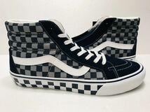 未使用!! デッド VANS バンズ 50周年記念 限定 SK8-HI PRO Reissue 50TH 87BK / C.WH 29cm us 11 スケートハイ プロ チェッカーボード_画像4