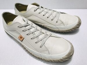 良好!! 定番 SPINGLE MOVE スピングルムーブ 日本製 SPM-110 Ivory サイズ M 25.5cm カンガルーレザー made in japan