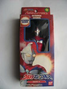 Bandai Ultra Hero &amp; Monster Series "Ultraman Cosmos (Corona Mode)" Мягкие виниловые куклы не использовались 2001