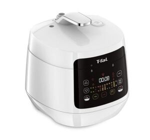 ☆新品.未開封品 T-fal ティファール ラクラ・クッカー コンパクト電気圧力鍋(1台12役) ホワイト CY3511JP 1台