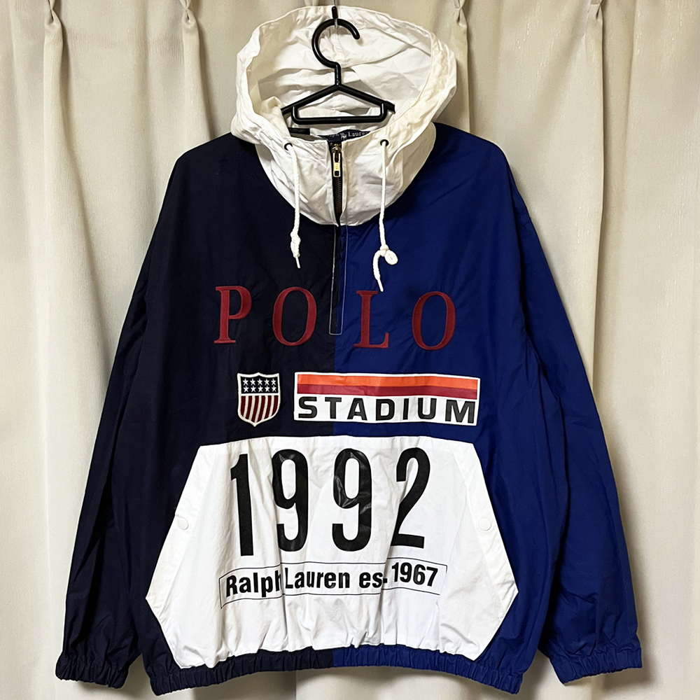 90s ラルフローレン オリジナル polo stadium アノラック-