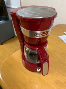 コーヒーメーカー デロンギ レッド ICM14011J