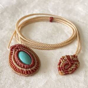 トルコ石のペンダント (PEー65)