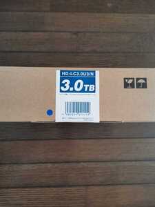 【未使用未開封品】BUFFALO 外付けHDD 3TB HD-LC3.0U3/N バッファロー 外付HDD 送料無料