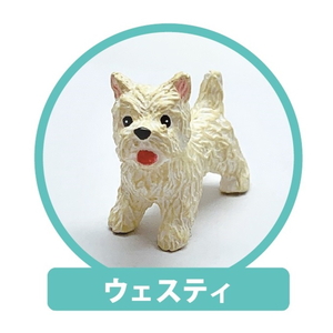 ワンちゃんのフィギアストラップ REAL DOG ウッドストラップ（ウェスティ）RD-WS015 キャラクター グッズ メール便OK トーシンパック