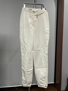  Hermes HERMES white white pants trousers lady's France made 