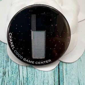 シャネル 缶バッジ CHANEL ロゴ ココゲームセンター CHANEL COCO GAME CENTER
