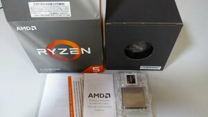中古 AMD Ryzen 5 3600 AM4 Wraith Stealth クーラー未使用