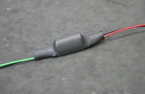 残光ユニット　　日本ケミコン社製品　アルミ電解コンデンサー使用