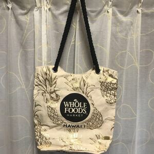 WHOLE FOODS MARKET トートバッグ 限定ゴールドパイナップル
