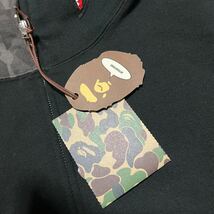 激レア　新品未使用 A BATHING APE BAPE KAWS STUSSY SHARK HOODIE シャークパーカー　コラボ　パーカー　スウェット　BABY MILO XL_画像9