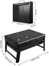 バーベキューコンロ 折りたたみ コンパクト 小型BBQコンロ 焚き火　キャンプ_画像7