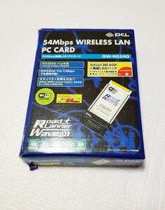 54Mbps ワイヤレス LAN PC CARD