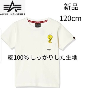 新品 半袖 Tシャツ 男の子 女の子 綿100% トゥイーティー 120 アルファインダストリーズ クーポン エドウィン 男女兼用