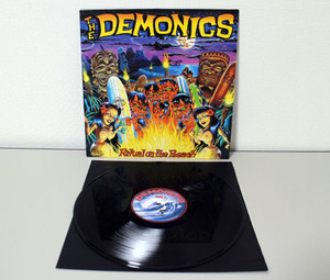 【LP】THE DEMONICS / RITUAL ON THE BEACH ドイツ盤 SNATCH017 ポスター付き　中古美品