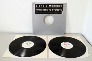 【LP】GIO R GIO MORODER / FROM HERE TO ETERNITY ドイツ盤 2枚組 CNF025 中古美品