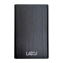 HDDケース/SSDケース 2.5インチ アルミニウム合金 最大4TB 最大6Gbps LAZOS L-HC-B/7483/送料無料_画像1