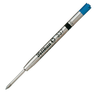 替え芯 替芯 ペリカン ボールペン芯 337 青色 Mサイズｘ１２本（１ダース）