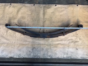 ②FE83DEN H.16 year Canter rear leaf spring 7 sheets thing (L) Z 211101 same day shipping possible fso-MK433711 core core approximately 120.