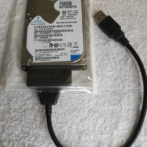 2513h★プレステ系・旧nasne用に調整済★高速USB3.0対応750GBポータブル型外付HDDの代わりに★追加調整・匿名配送対応
