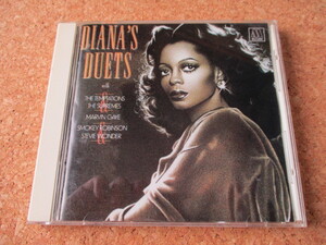 Diana Ross/Diana's Duets ダイアナ・ロス 87年大傑作大名盤♪国内盤♪廃盤♪超豪華デュエット♪スティービー・ワンダー♪マーヴィン・ゲイ