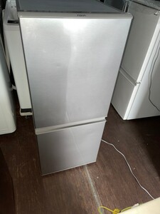 AQUA アクア 2ドア冷蔵庫 126L 2019年製 ブラッシュシルバー AQR-13H