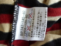 BURBERRY LONDON バーバリー 　タンクトップ　ストライプ　三陽商会　日本製 　１２０A_画像5