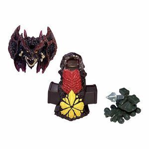 Gashapon HGX Godzilla 92 Type Meser Tank &amp; Desmouser (голова и верхняя часть тела)