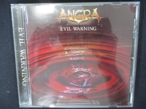 834＃中古CD イーブル・ウォーニング/ANGRA 【歌詞・対訳付】